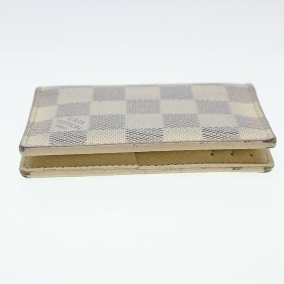 LOUIS VUITTON Damier Azur Organizer Dupoch Card Case N61727 LV Auth 38781 - Picture 5 of 16